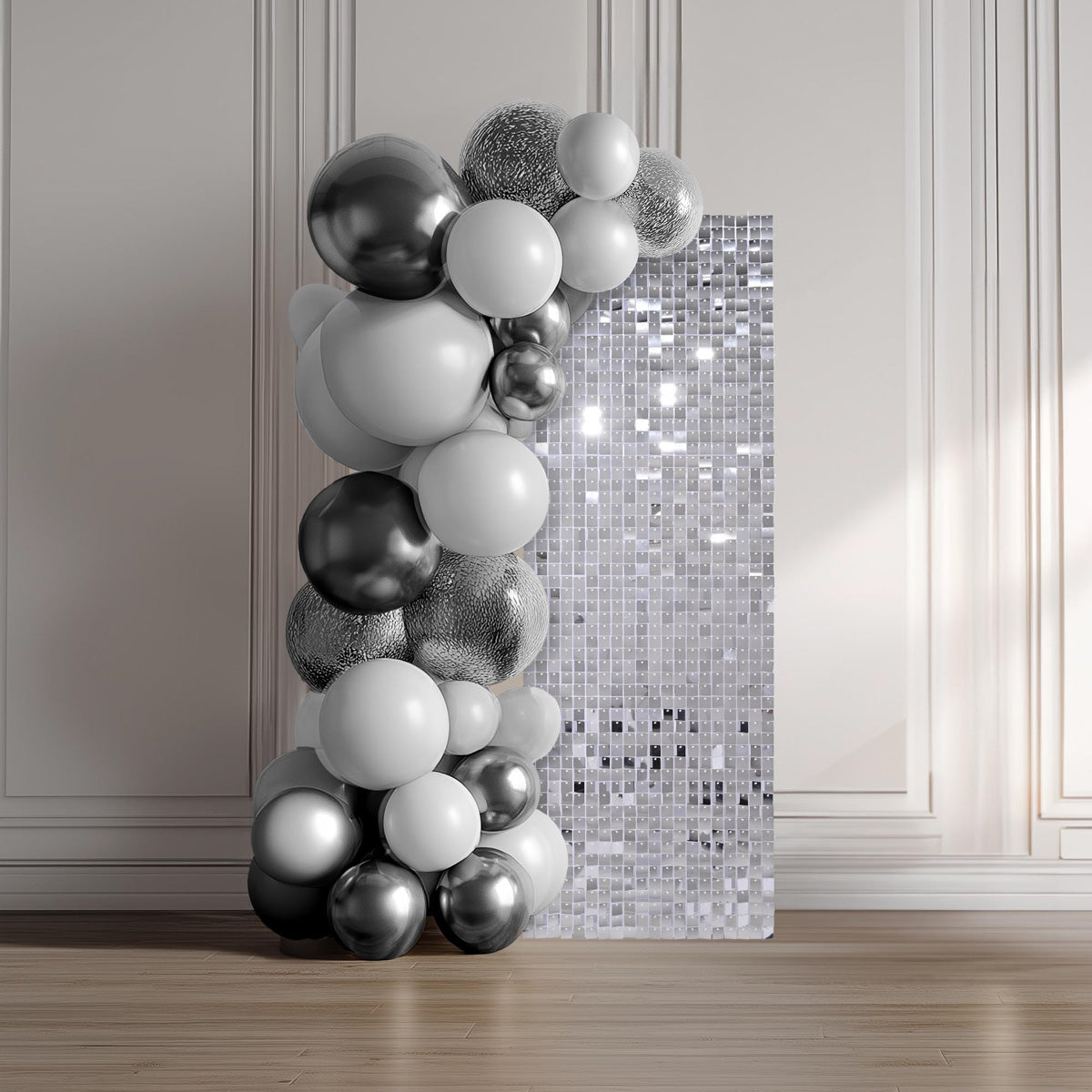 Event Party Backdrops Square Sequin Shimmer Wall