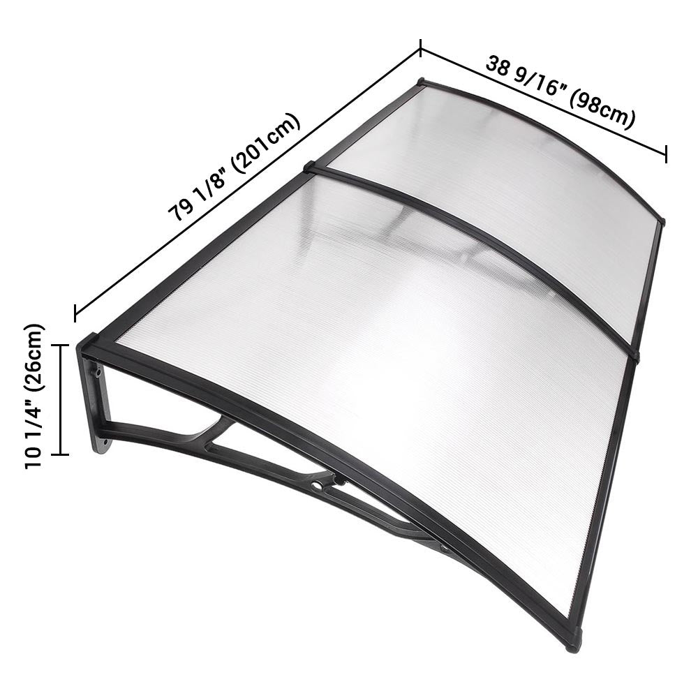 80x40 Door Window Awning Canopy