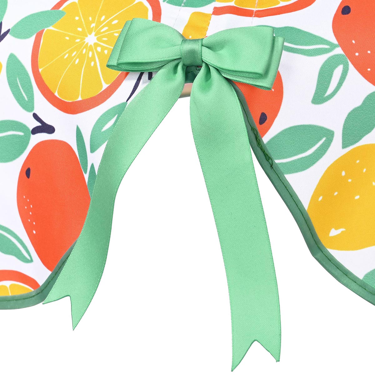 Our Beach Umbrella Patio Umbrella 6ft 8-rib Orange Grapefruit