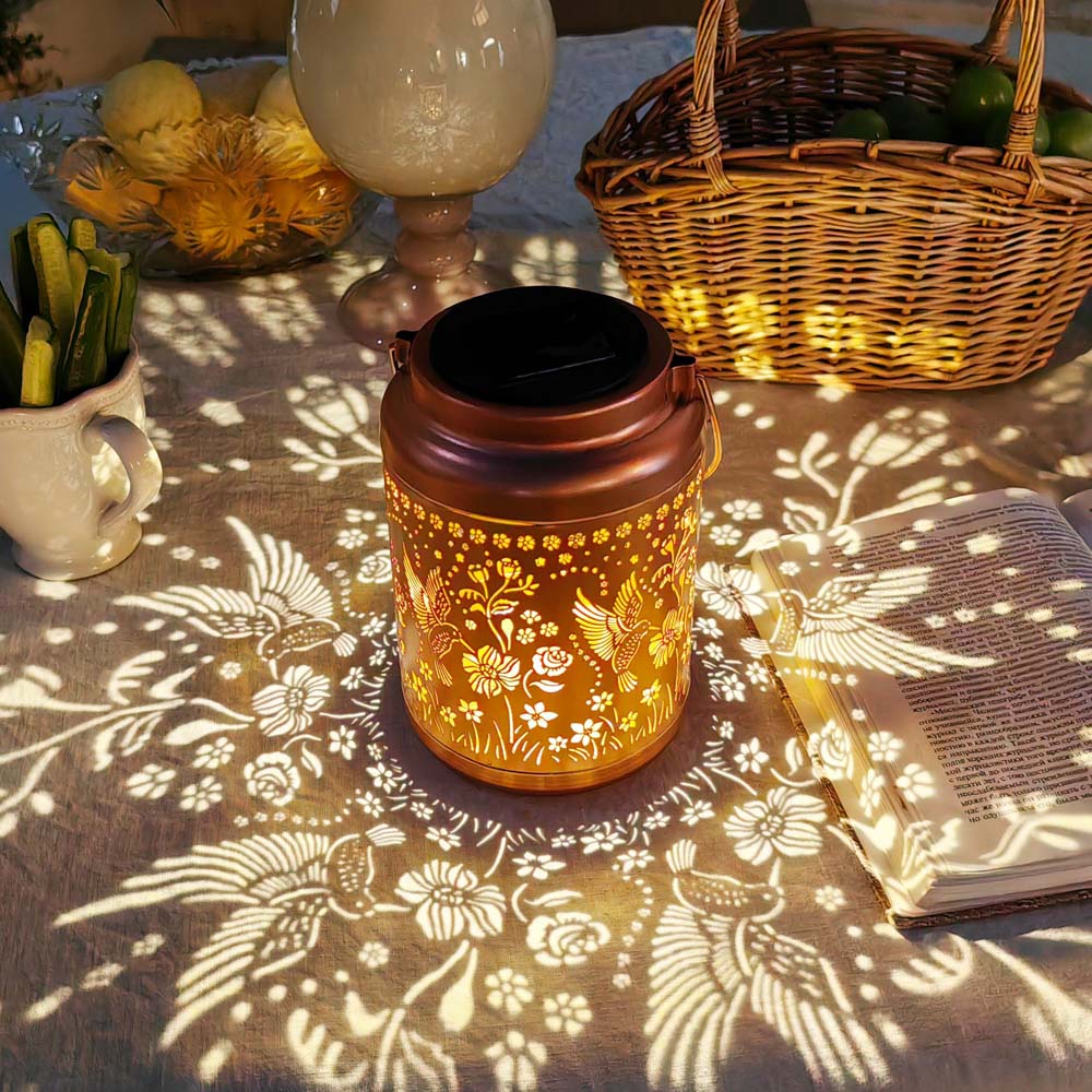 Solar Powered Lanterns Outdoor Garden Patio