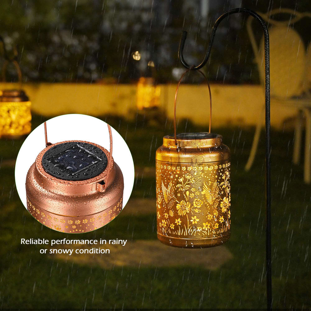 Solar Powered Lanterns Outdoor Garden Patio