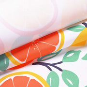 Our Beach Patio Outdoor Tablecloth Orange Grapefruit 43