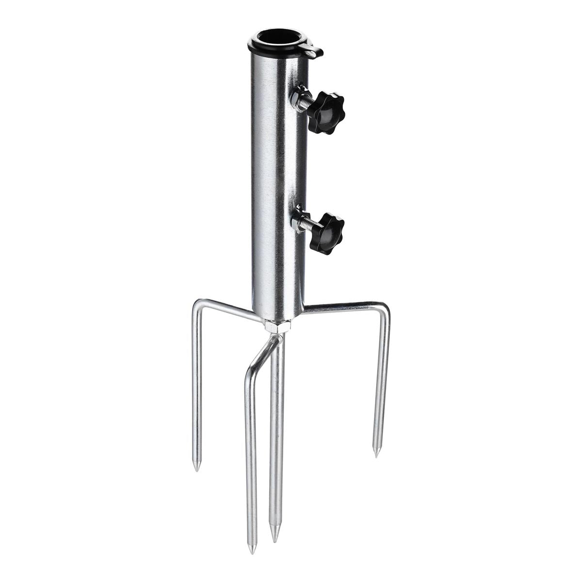 Galvanized Steel Beach Umbrella Anchor Holder for Poles D1 7/16"