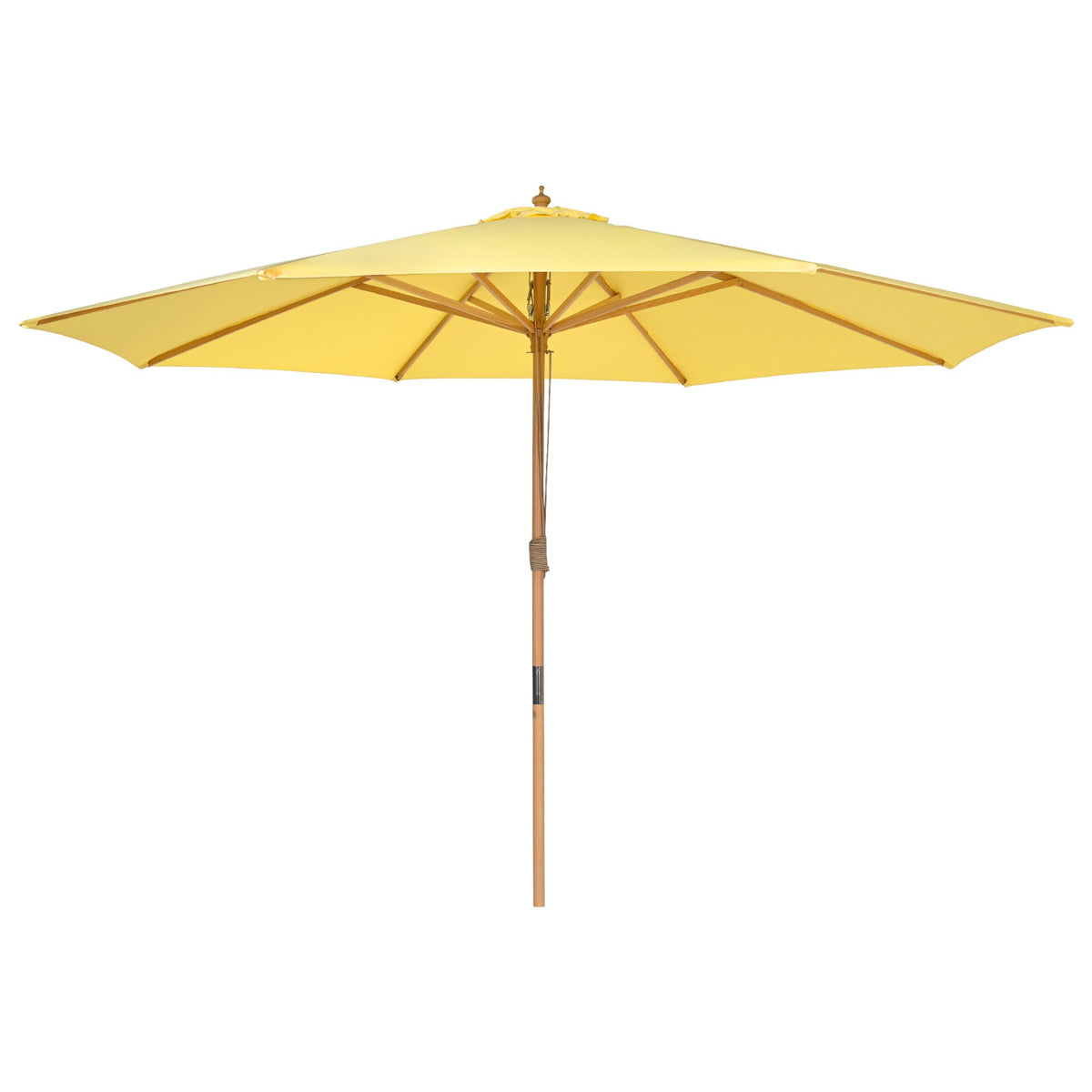 13ft 8-Rib Wooden Umbrella