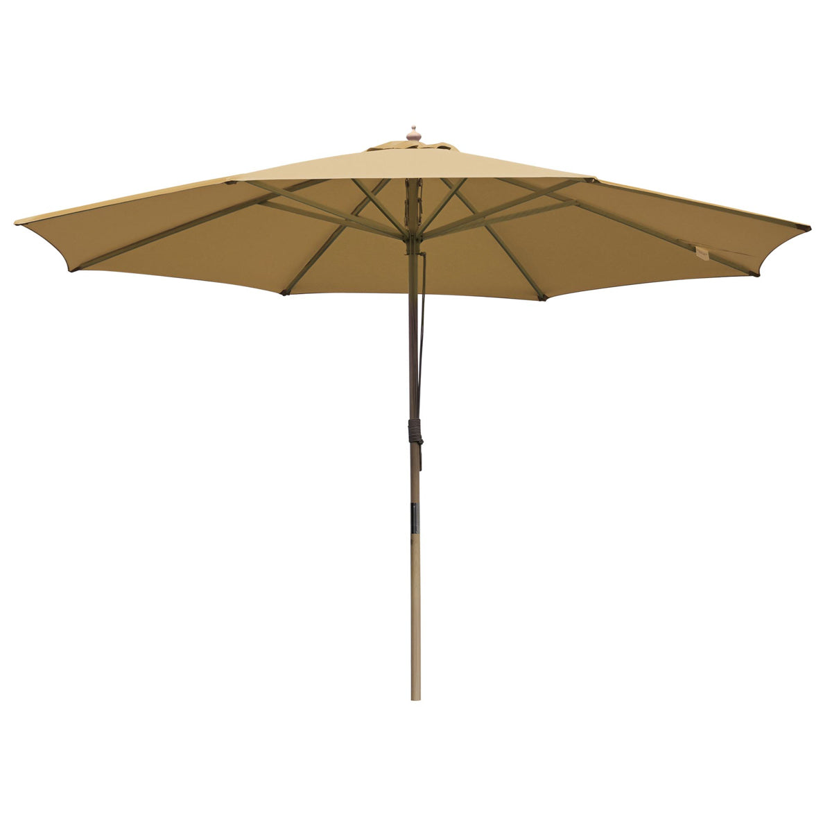 13ft 8-Rib Wooden Umbrella