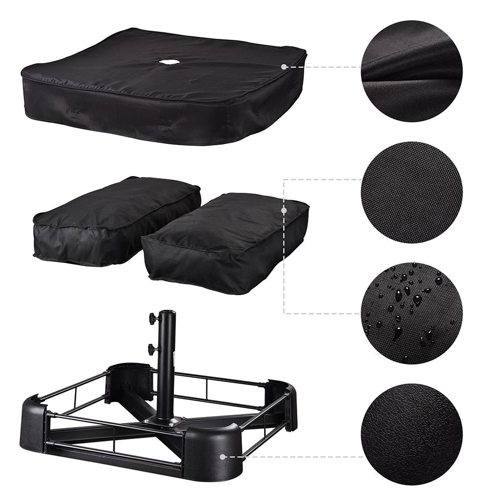 165 lbs Outdoor Umbrella Weight for Poles D1 7/8"