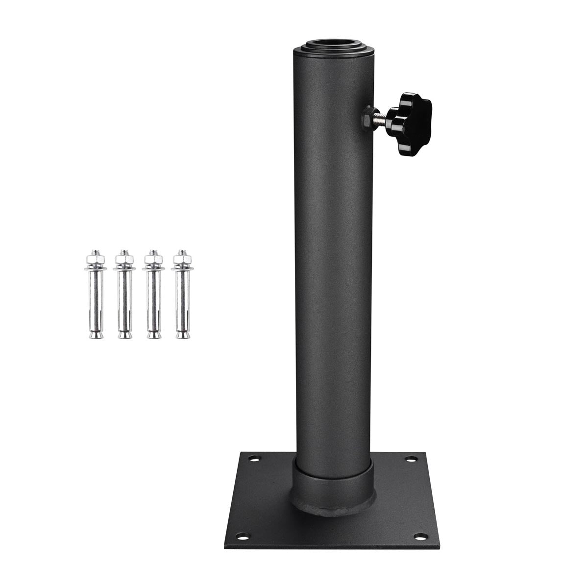 Deck Mount Umbrella Stand Holder & Plate D2 3/8"