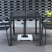Deck Mount Umbrella Stand Holder & Plate D2 3/8