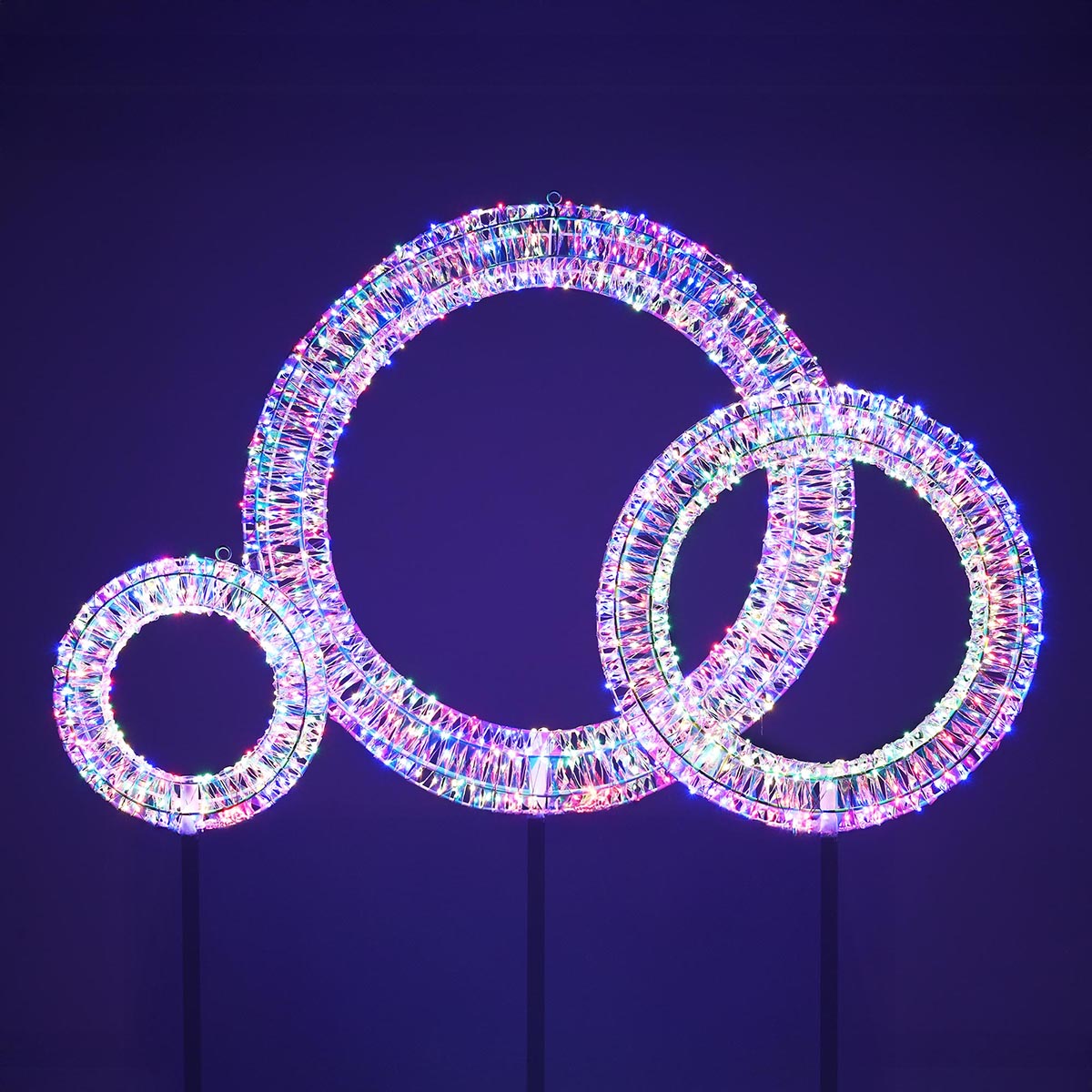 Pre-Lit Wreaths for Outdoor Front Door Christmas Event Party Decorations