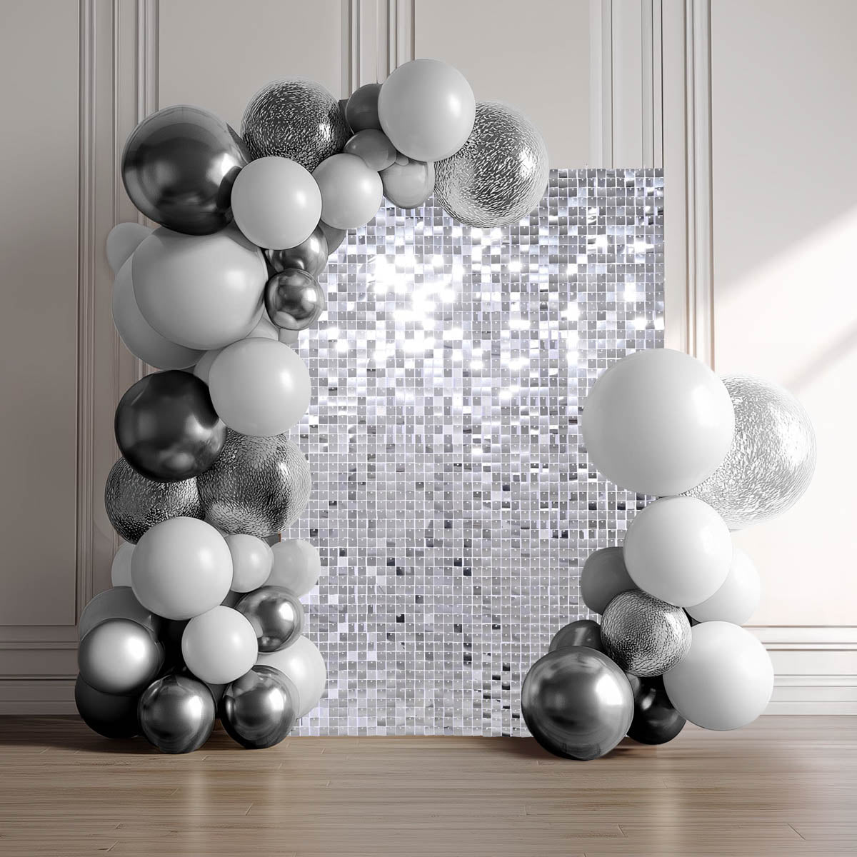 Event Party Backdrops Square Sequin Shimmer Wall