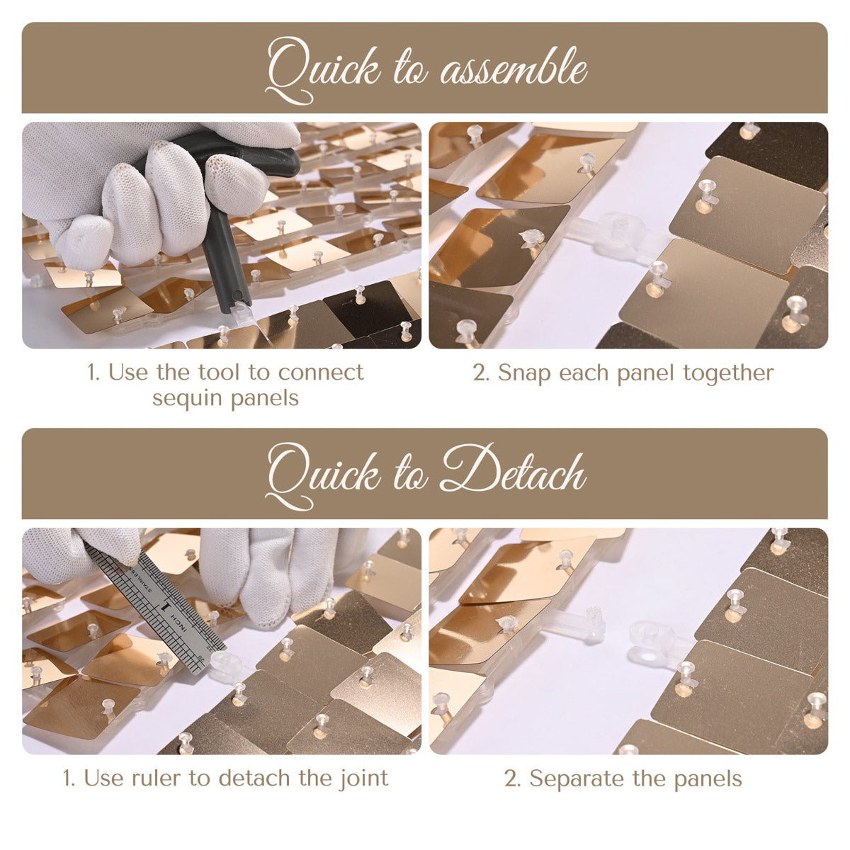 10x8.5ft Shimmer Wall Party Backdrop with Tripod Stand