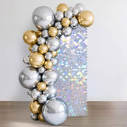 Event Party Backdrops Scallop Sequin Shimmer Wall