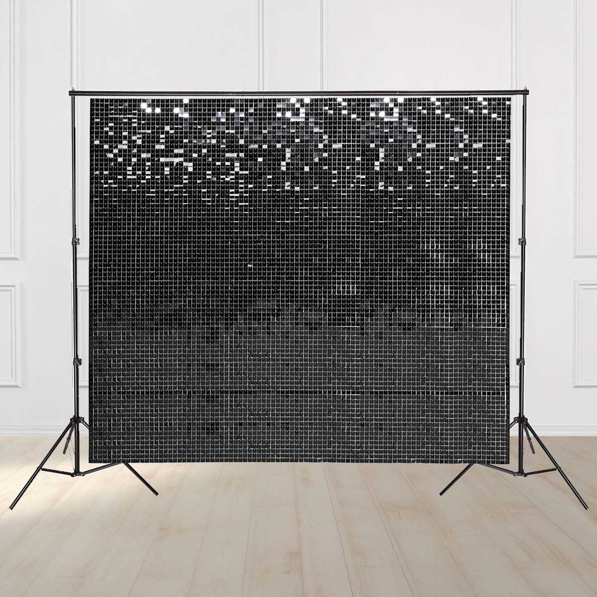 10x7ft Shimmer Wall Party Backdrop with Tripod Stand