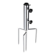 Galvanized Steel Beach Umbrella Anchor Holder for Poles D1 7/16