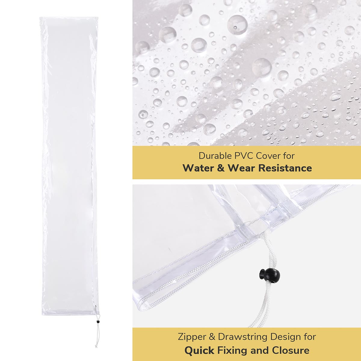Waterproof Umbrella Cover for 8-9ft Umbrellas