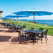 13ft 8-Rib Wooden Umbrella