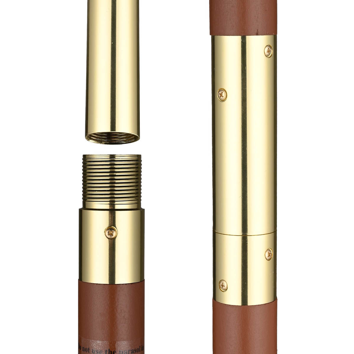 7ft 6-Rib Wooden Umbrella