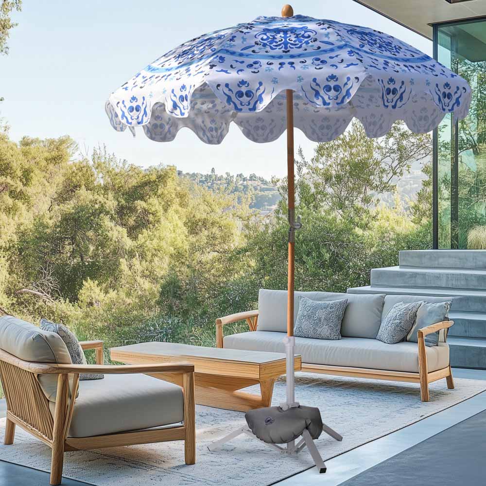 cross base stand for patio umbrella Portable Umbrella Stand Fillable Base for Poles D 1 1/4"