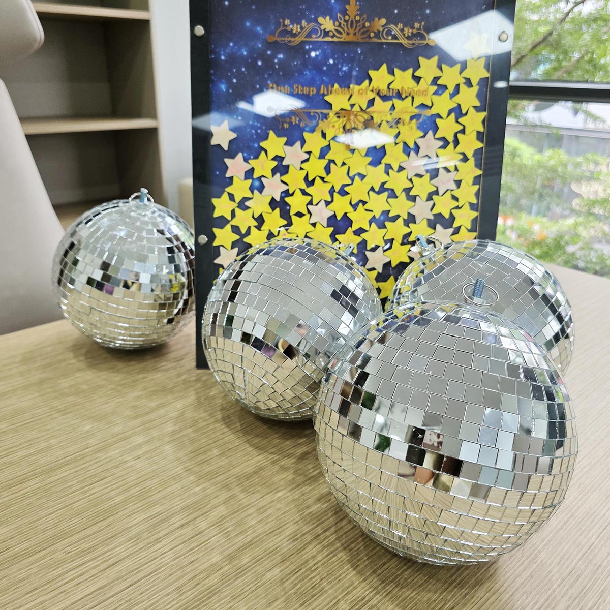 Event Party Disco Mirror Ball Size Options