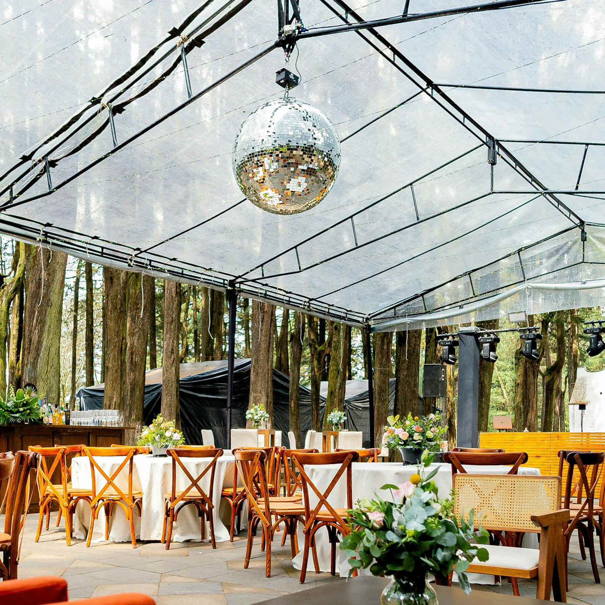 Event Party Disco Mirror Ball Size Options
