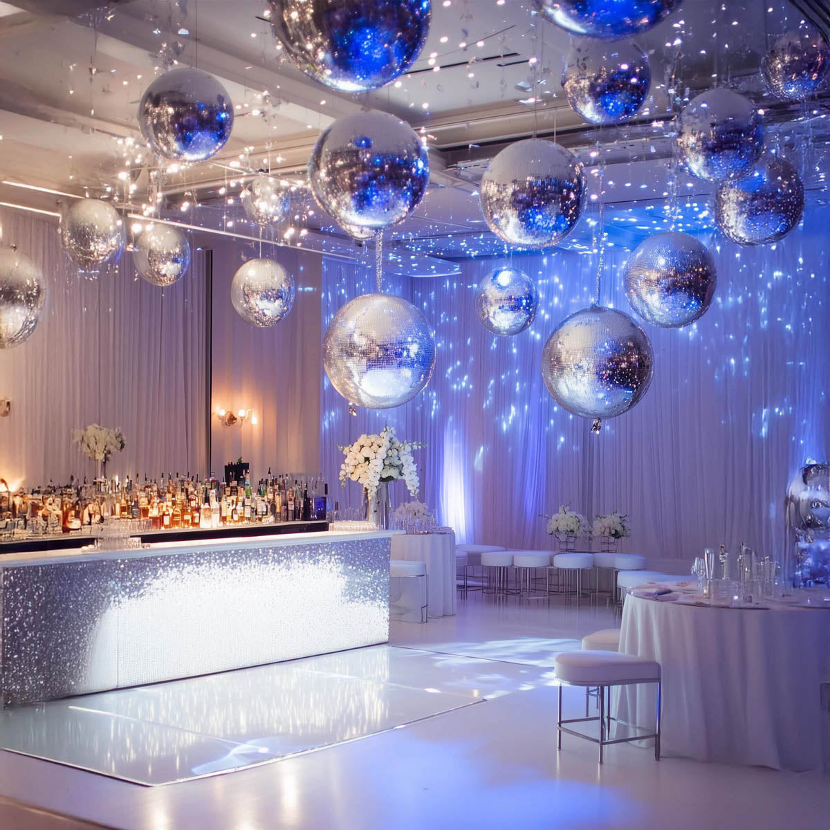 Event Party Disco Mirror Ball Size Options