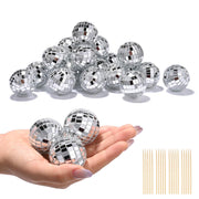 Event Party Small Disco Mirror Ball 1.6in 20ct/pk