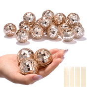 Event Party Small Disco Mirror Ball 1.6in 20ct/pk